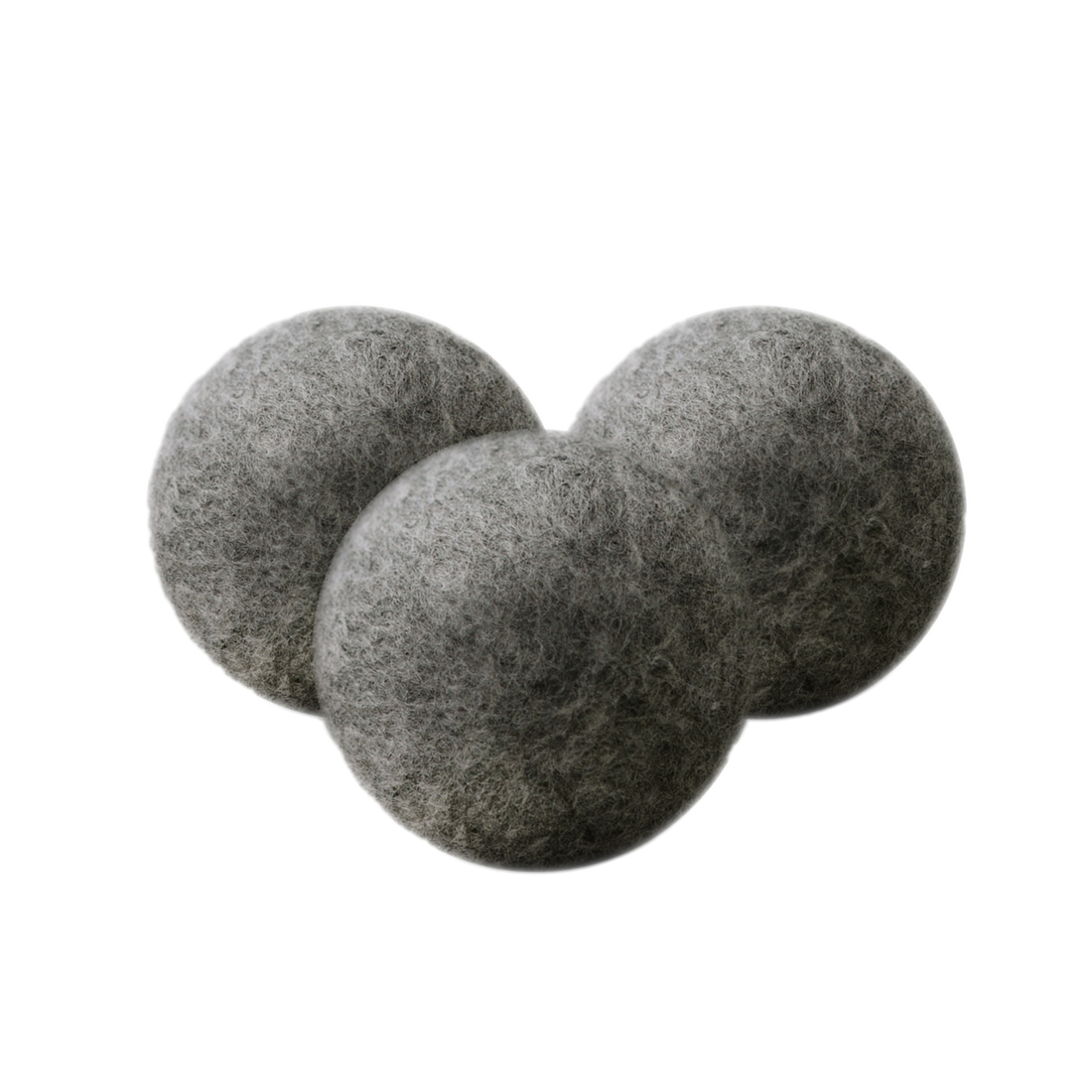 Moss Creek Grey Wool Dryer Balls