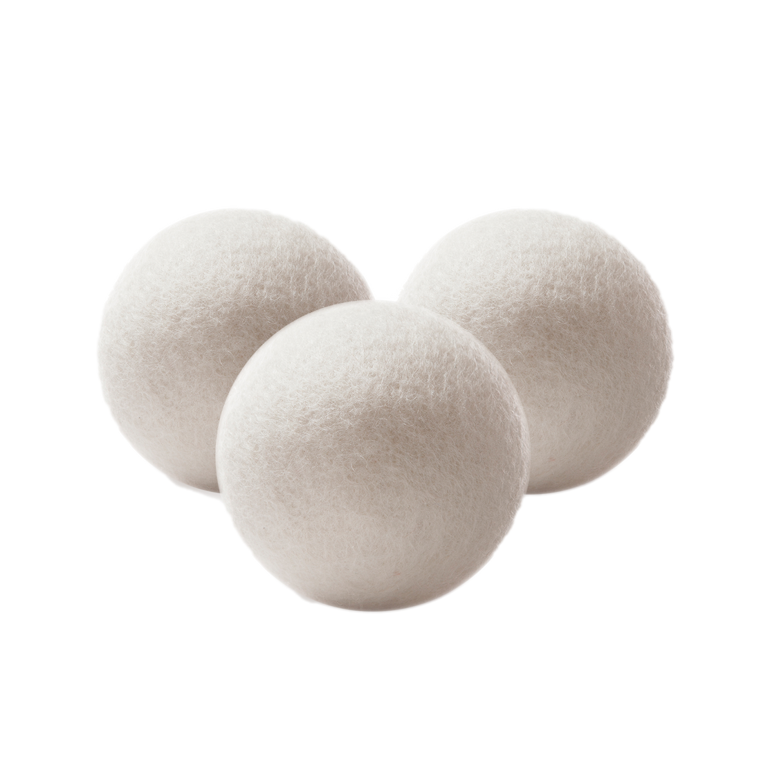 Moss Creek White Wool Dryer Balls