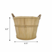3 Small Bushel Baskets & Lamb